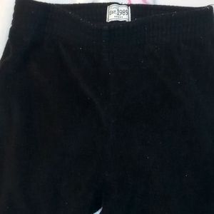 Children's place girls black fleece pants